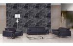 727 DivanItalia Top Grain Italian Leather Sofa Set By Gu Furniture