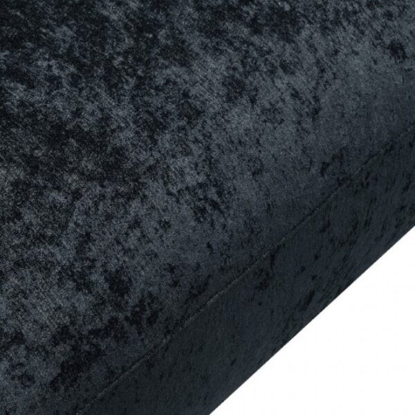 Kolvere Loveseat in Black Chenille – FM61006BK-LV by Furniture of America - Image 4