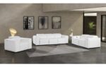 1224 Top Grain Italian Leather Sofa Set By Gu Furniture - Image 7