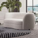 Versoix Loveseat in Off-White Boucle – FM61003WH-LV by Furniture of America