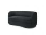 Versoix Loveseat in Black Boucle – FM61003BK-LV by Furniture of America - Image 3