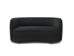 Versoix Loveseat in Black Boucle – FM61003BK-LV by Furniture of America - Image 2