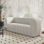 Aversa Loveseat in Off-White Boucle – FM61002WH-LV by Furniture of America