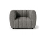 Aversa Chair in Charcoal Gray Boucle – FM61002GY-CH by Furniture of America - Image 2