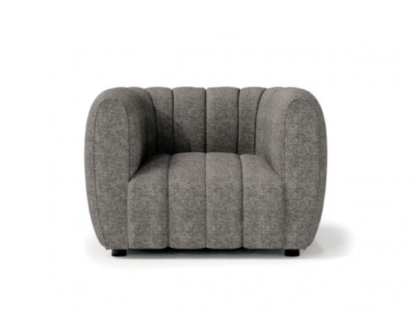 Aversa Chair in Charcoal Gray Boucle – FM61002GY-CH by Furniture of America - Image 2