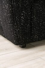 Aversa Loveseat in Black Boucle – FM61002BK-LV by Furniture of America - Image 2
