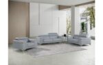 1140 Top Grain Italian Leather Sofa Set By Gu Furniture - Image 6