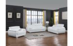 4571 Genuine Leather Sofa Set By Gu Furniture - Image 4