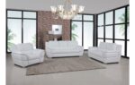4572 Genuine Leather Sofa Set By Gu Furniture - Image 4