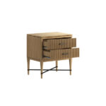 Loft Reeded Nightstand in Natural Maple Finish By Art Furniture - Image 2