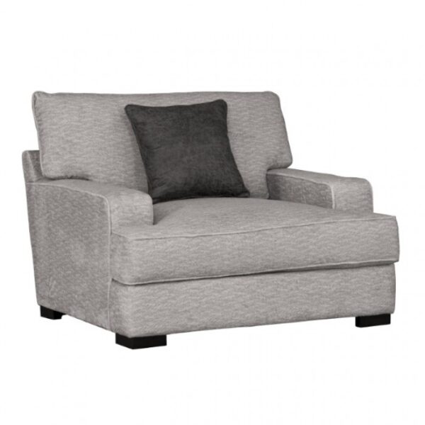 Ardenfold Chair in Gray Fabric – FM64201GY-CH by Furniture of America - Image 2