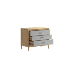 Loft Bedside Chest in Fabric Finish By Art Furniture - Image 2