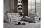 9408 Leather Reclining Sofa Set By Gu Furniture