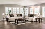 Sonora Loveseat in Beige Linen-Like Fabric – SM1217-LV by Furniture of America - Image 2