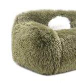 Darwen Loveseat in Green Faux Fur – FM64006GR-LV by Furniture of America - Image 2
