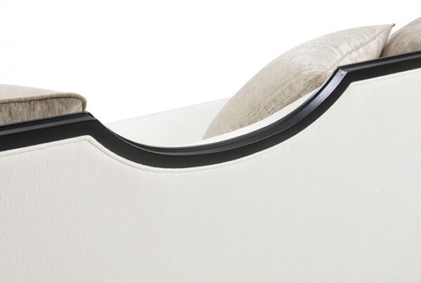 La Salle Loveseat in White Chenille – FM67005WH-LV by Furniture of America - Image 2