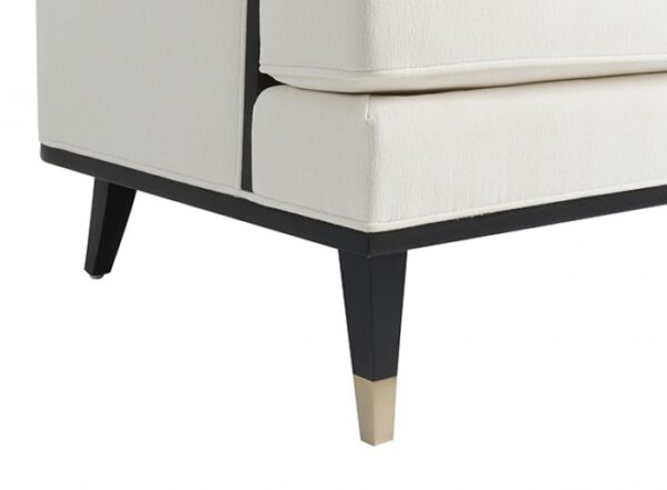 La Salle Loveseat in White Chenille – FM67005WH-LV by Furniture of America - Image 3