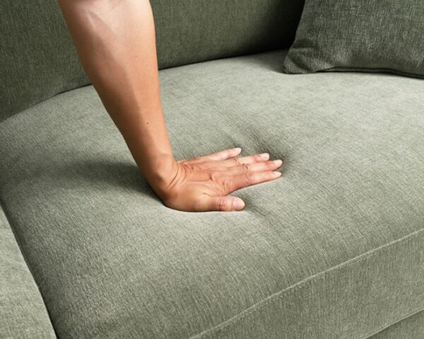 Watton Sectional with Right Chaise in Olive Green Chenille – FM64008GR-SECT-R by Furniture of America - Image 5