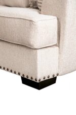 Gervais Loveseat in Taupe Fabric – SM1253-LV  by Furniture of America - Image 3