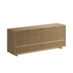 Loft Entertainment Console in Natural Maple Finish By Art Furniture