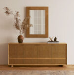 Loft Entertainment Console in Natural Maple Finish By Art Furniture - Image 4