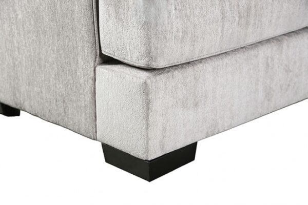 Mayfield Sectional in Gray Fabric – SM1249-SECT by Furniture of America - Image 5