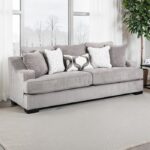 Mayfield Oversized Sofa in Gray Fabric – SM1249-SF by Furniture of America