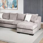 Mayfield Sectional in Gray Fabric – SM1249-SECT by Furniture of America