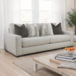 Romsey Loveseat in Light Gray – SM6093-LV by Furniture of America