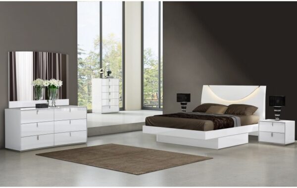 Bellagio White Bed By Gu Furniture - Image 2