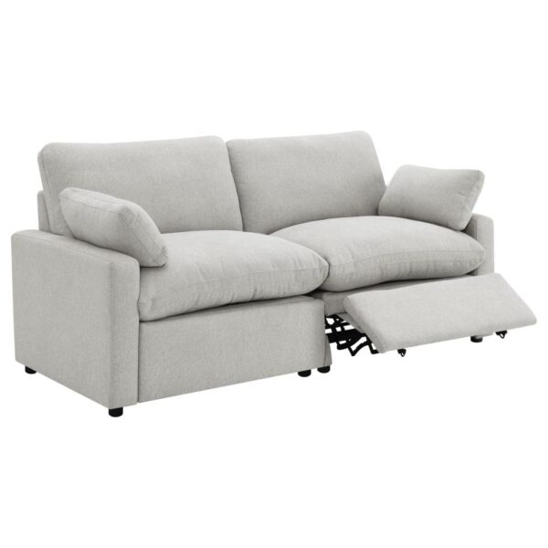 Collins Modular Power Loveseat Gray by Coaster Furniture - Image 3