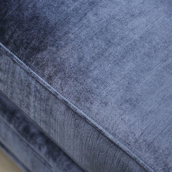 Jodie Love Seat in Satin Blue & Silver – SM2687-LV by Furniture of America - Image 3