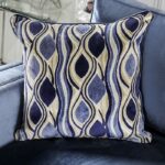 Jodie Love Seat in Satin Blue & Silver – SM2687-LV by Furniture of America - Image 5