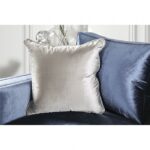 Jodie Love Seat in Satin Blue & Silver – SM2687-LV by Furniture of America - Image 6