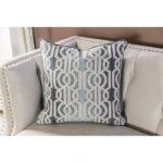 Tegan Loveseat in Beige & Light Blue – SM2217-LV by Furniture of America - Image 2