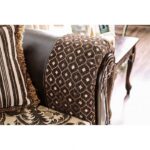 Quirino Traditional Loveseat in Light & Dark Brown – SM6416-LV by Furniture of America - Image 4