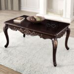 Palencia Traditional Dark Cherry Coffee Table – FM45005C by Furniture of America
