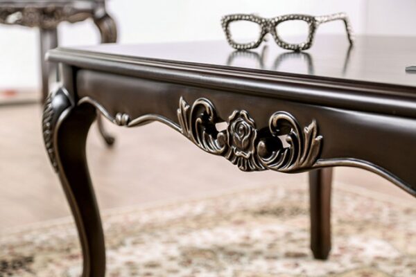 Halcaster Traditional Java Coffee Table – FM45003C by Furniture of America - Image 2