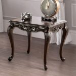 Halcaster Traditional Java End Table – FM45003E by Furniture of America