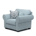Queensbury Teal Transitional Accent Chair – FM61113TL-CH-PT by Furniture of America - Image 3