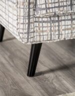 Turnham White & Black Transitional Accent Chair – FM61112WH-CH-PT by Furniture of America - Image 2