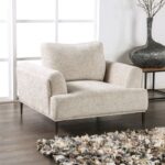 Gladbach Contemporary Light Brown Chenille Chair – FM63007LB-CH by Furniture of America
