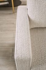 Elverum Contemporary Off-White Boucle Sofa – FM61000WH-SF by Furniture of America - Image 6