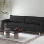 Elverum Contemporary Black Boucle Sofa – FM61000BK-SF by Furniture of America