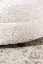 Versoix Contemporary Off-White Boucle Chair – FM61003WH-CH by Furniture of America - Image 3