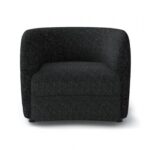 Versoix Contemporary Black Boucle Chair – FM61003BK-CH by Furniture of America - Image 2