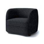 Versoix Contemporary Black Boucle Chair – FM61003BK-CH by Furniture of America - Image 3