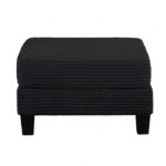 Moretaine Black Storage Ottoman with Hidden Compartment – SL6932BK-OT by Furniture of America - Image 2