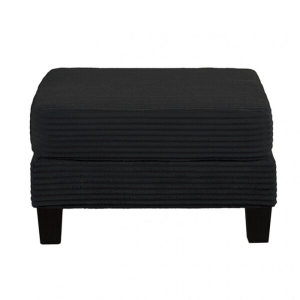 Moretaine Black Storage Ottoman with Hidden Compartment – SL6932BK-OT by Furniture of America - Image 2