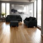 Moretaine Black Storage Ottoman with Hidden Compartment – SL6932BK-OT by Furniture of America - Image 5